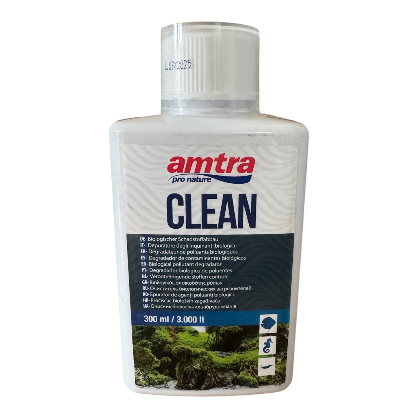 Natürlicher Wasserreiniger für Aquarien - Clean von Amtra 300 ML