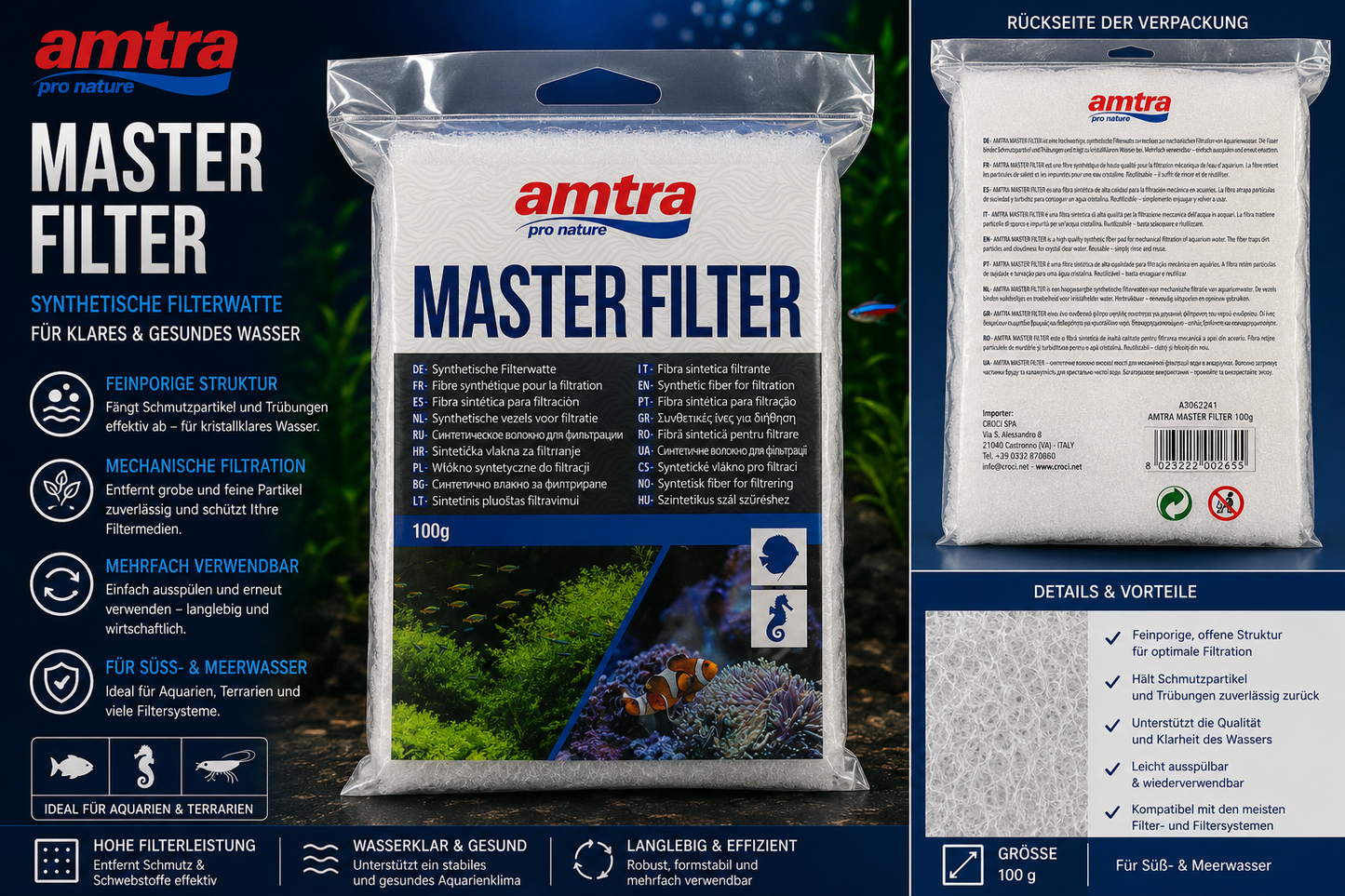 AMTRA MASTERFILTER - 100 g